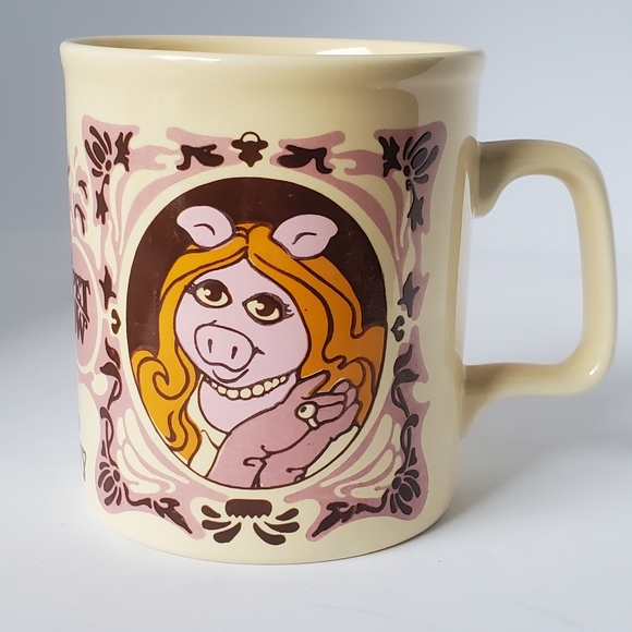 Kiln Craft Other - The Muppet Show Miss Piggy Mug Kiln Craft Staffordshire English Ironstone 1978